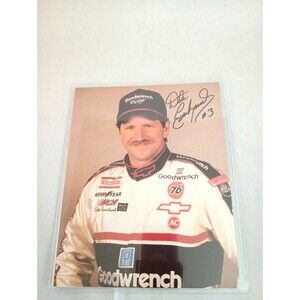 Dale Earnhardt Sr Autographed 8" X 10" Glossy Photo Print
